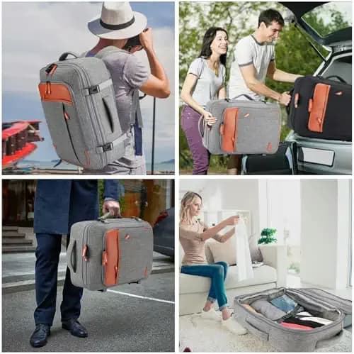 تصویر 6 - کوله پشتی لپ تاپ مسافرتی Lumesner Unisex-Adult Lumesner Travel Bussiness Backpack ، کوله پشتی مسافرتی