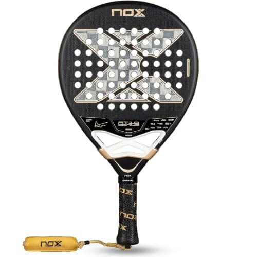 تصویر 1 - راکت AT10 Genius 18K آگوستین تاپیا پدل NOX